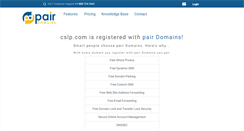 Desktop Screenshot of cslp.com