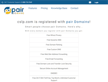 Tablet Screenshot of cslp.com